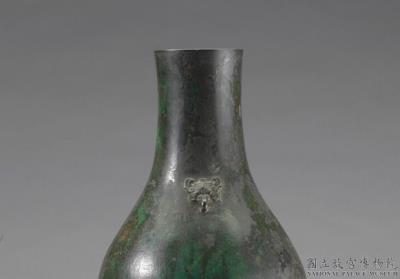 图片[2]-Hu jar with animal-mask ring handles, Ming to Qing dynasty-China Archive